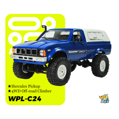 WPL-C24_1:16_Hercules Pickup_4WD Off-road Climber