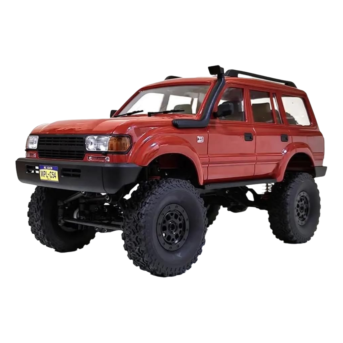 WPL-C54_1:16_Rock Crawler_4x4 RTR Truck with 2.4GHz & Proportional Steering | 260 Brushed Motor + Upgraded Metal Gearbox & Oil-Filled Shocks