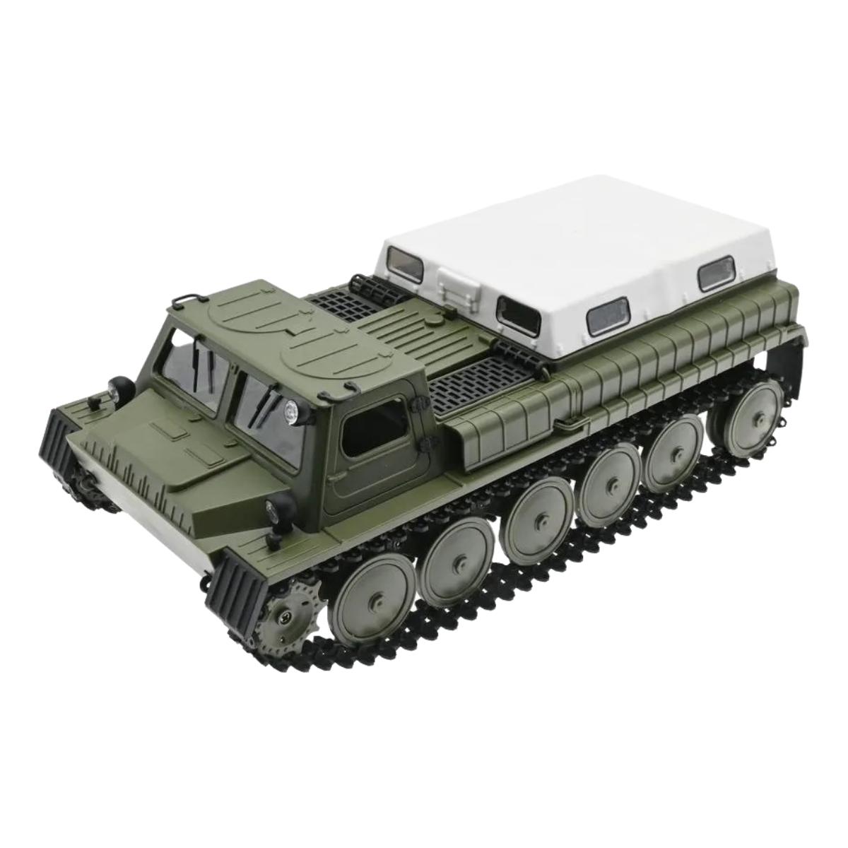 WPL-E1_1:10_Xtreme Armored Crawler_Military RC Tank with Oil-Filled Suspension & Night Vision Ready
