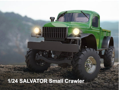 UdiRC-UCX2401_1:24_Salvator X1 Trail Master_Micro Crawler_4WD Brushless System (Forest Camo Green)