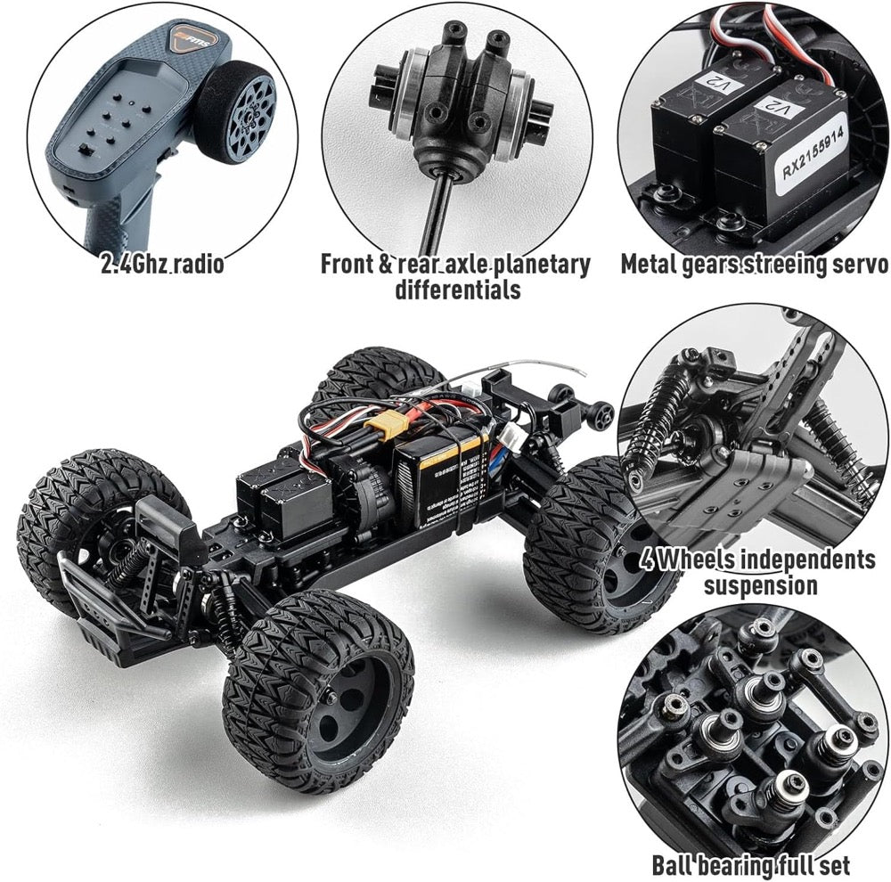 FMS-FMT24Chevrolet_1:24__Chevrolet Colorado Trail Boss_RTR Rock Crawler