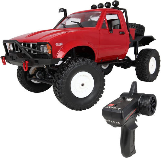 WPL C14 1:16 Pro Series RC Rock Crawler - 4x4 Offroad Truck with 2.4GHz RTR & Waterproof Body | Adult Hobby Grade All-Terrain Vehicle