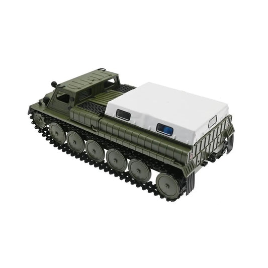 WPL E-1 Xtreme Armored Crawler - 1:10 Scale Military RC Tank with Oil-Filled Suspension & Night Vision Ready