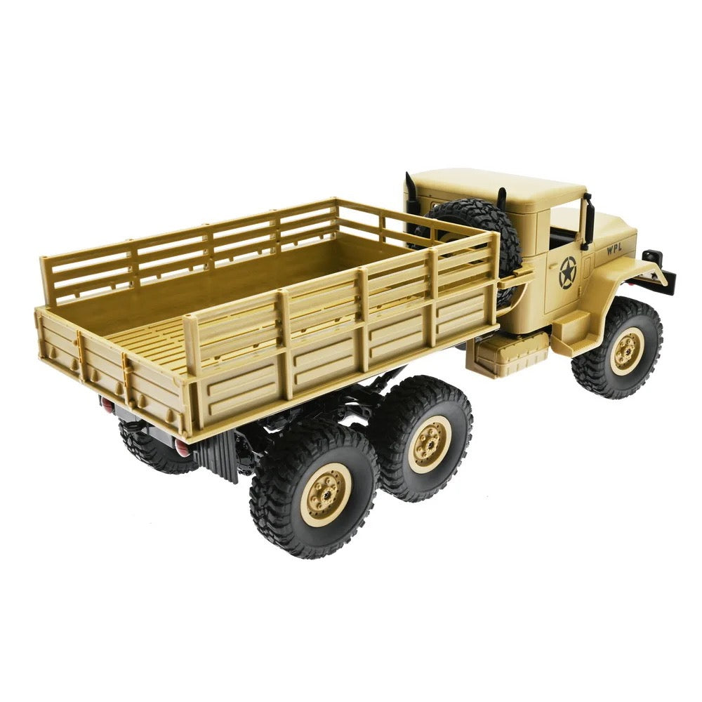 Xtreme RC Crawler Truck WPL B16 1:16 4WD - Waterproof Offroad Vehicle with Winch System
