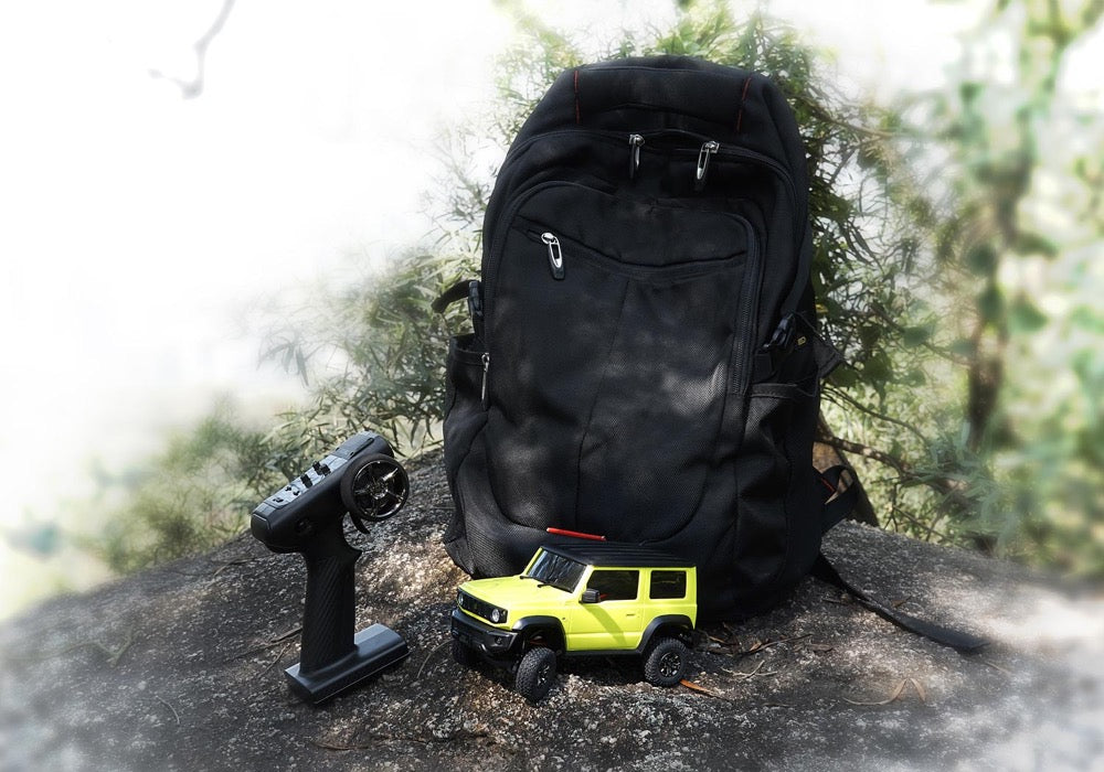Suzuki Jimny Rock Crusher 1:18 Scale - UdiRC UCX2402RC Licensed Brushless Crawler with METAL GIRDER & 350mAh, 7.4V Lipo Ready (Yellow)