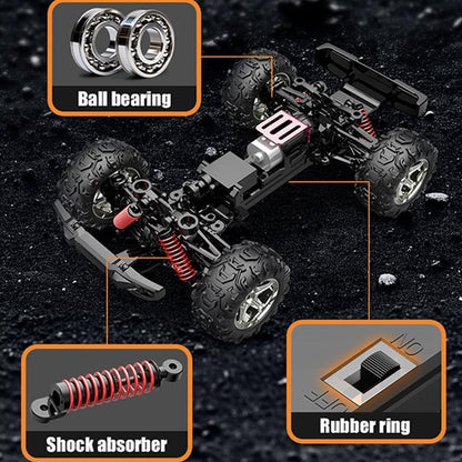 XtremeDrive JJRC C8819 All-Terrain Dominator - 2025 4WD RC Truck 30+MPH, 2.4GHz Pro Control with Smart Steering (Age 14+ Adults)