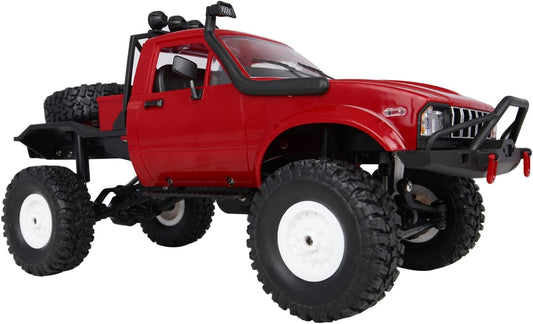 WPL C14 1:16 Pro Series RC Rock Crawler - 4x4 Offroad Truck with 2.4GHz RTR & Waterproof Body | Adult Hobby Grade All-Terrain Vehicle