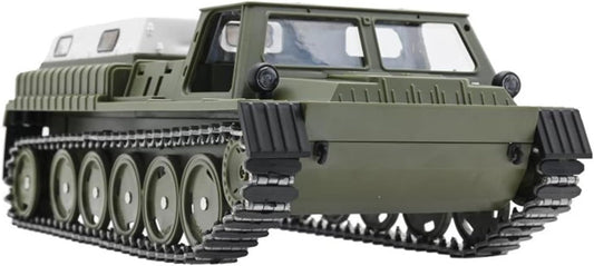 WPL E-1 Xtreme Armored Crawler - 1:10 Scale Military RC Tank with Oil-Filled Suspension & Night Vision Ready